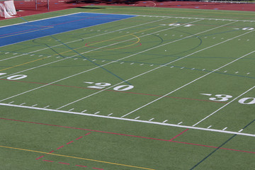 Obraz premium View of the Football Field