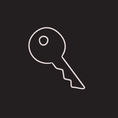 Key for house sketch icon.