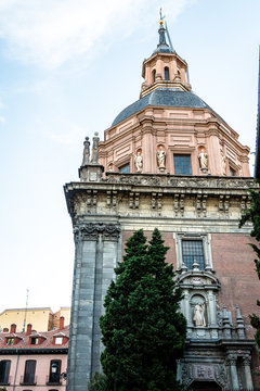 Die Iglesia de San Andrés in Madrid (Spanien)