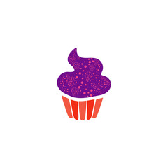 Cupcake Icon Vector