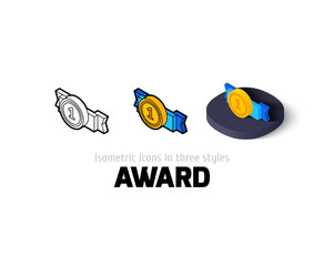 Award icon in different style