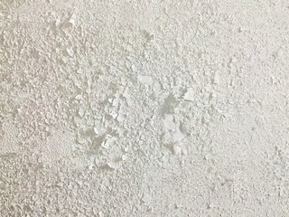 White wall peeling paint