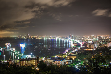 Obraz premium Pattaya City in Thailand.