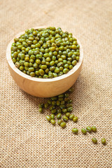 Mung bean seeds.