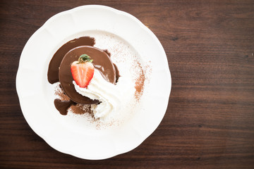 Chocolate pancake