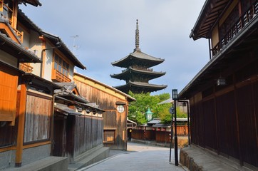 Obraz premium 京都 八坂の塔