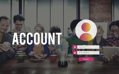 Account Sign In User Password Privacy Concept