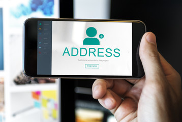 User Account Profile Social Network Concept