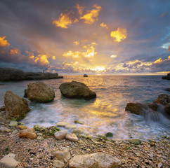 Beautiful nature seascape.