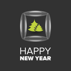 New Year badge