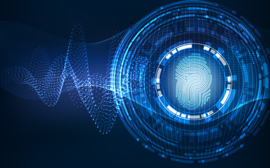 Abstract Technology hexagon background vector illustration