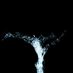 splash of ink isolated on black background. beautiful splash of wine close-up.   water splash. oil splash. water spray with drops isolated.