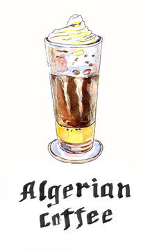Cup of Algerian coffee