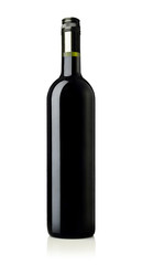 Red wine bottle