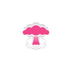 Nuclear Icon Vector