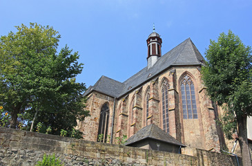 Naklejka premium Fritzlar: Gotische Stadtkirche (14. Jh., Hessen)