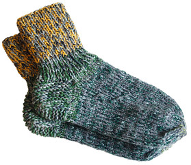 Wool handmade socks