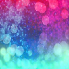 Colorful Bokeh Background for Social Media
