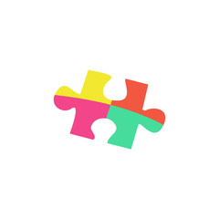 Puzzle Icon Vector
