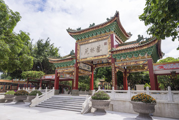 Chinese garden Architecture © chendongshan
