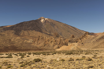 Vista al Volcán Teide, Tenerife, Islas Canarias