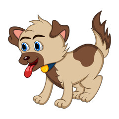 Dog - Cute Puppy Cartoon