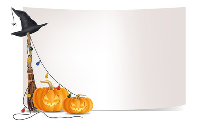 Halloween Dekoration Banner
