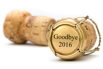 Goodbye 2016 - Champagnerkorken
