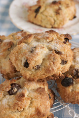 Rock Cakes light crumbly cakes filled with dried fruit