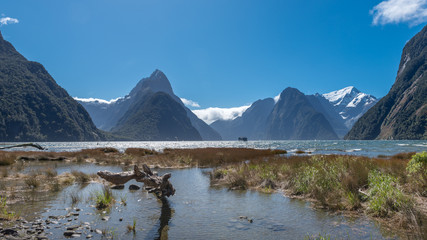 Cruise Boat on Milford Sound