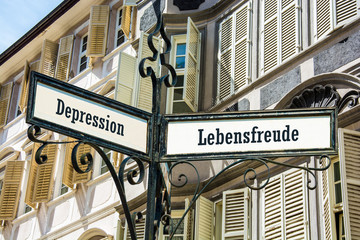 Schild 128 - Lebensfreude