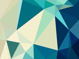 White and Blue Triangle abstract background