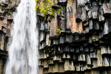 Skaftafell Waterfall in Iceland