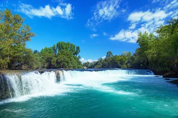 Foto op Plexiglas Manavgat waterfall, Turkey © Cobalt