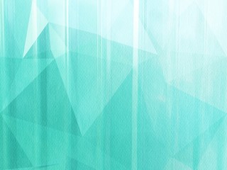 Blue triangle abstract background