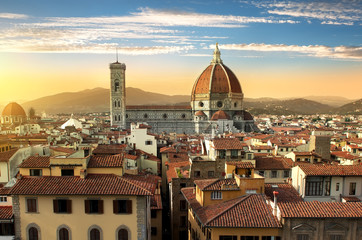 Naklejka premium Magnificent Florentine basilica