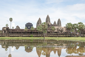 Fototapeta na wymiar Ancient stone ruins of Angkor Wat, Phanom Rung