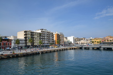Milazzo - panorama dal porto