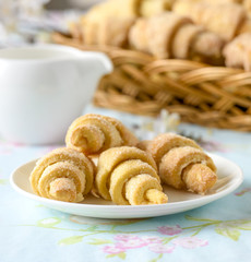 fresh croissants cakes