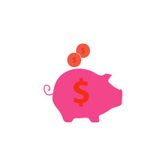 Moneybox Icon Vector