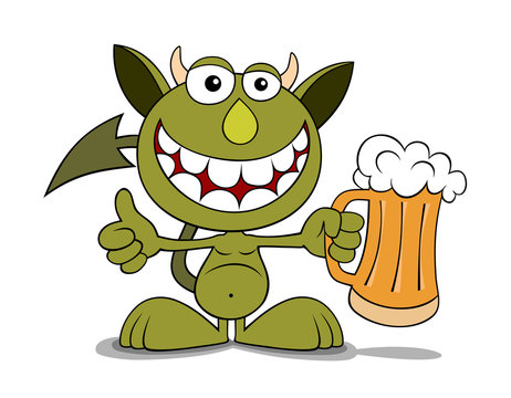 Funny devil