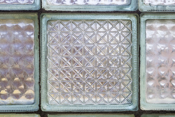 glass block, wall, background, texture, construction