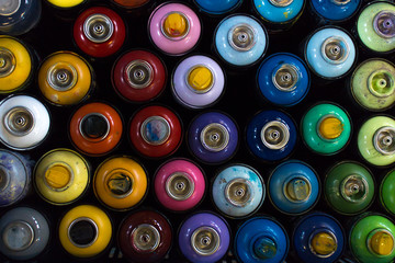 Spray cans