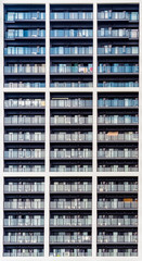 Fototapeta na wymiar facade of a building in Tokyo