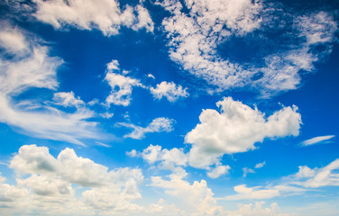 Obraz na płótnie Canvas Cloundscape and blue sky
