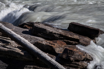 Athabasca Falls- Jasper National Park- Alberta- CA  The power and beauty of these falls must really be viewed in person to experience the full impact.