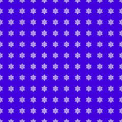 Snowflake vector pattern.