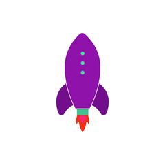 Rocket Icon Vector