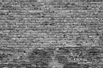 Brick texture with scratches and cracks