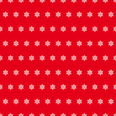 Snowflake vector pattern